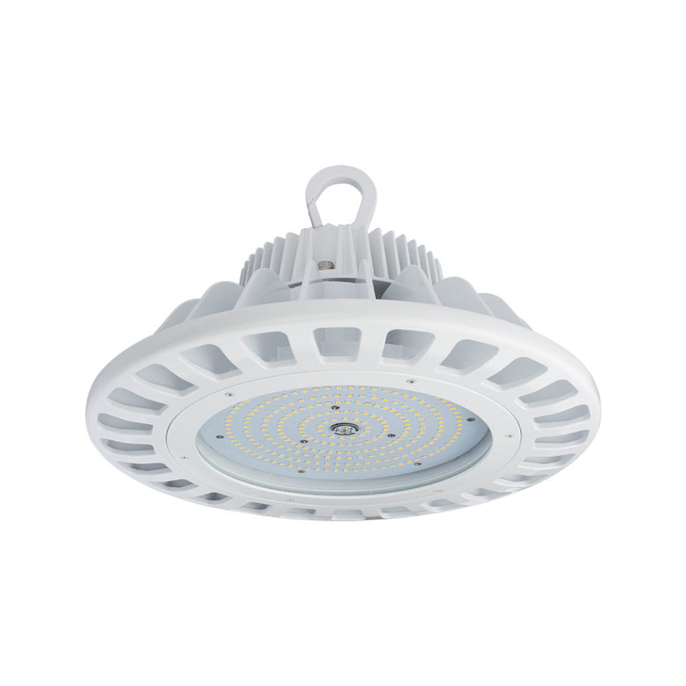 LED100W 12.5" 120-227V White High Bay Pre GFR 5000K 13000 LumensDIM