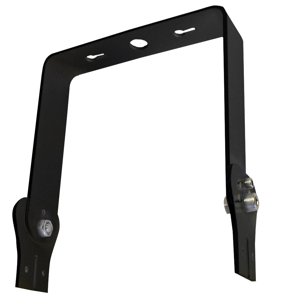 9" x 9" Aluminum Swivel Yoke Bracket Black
